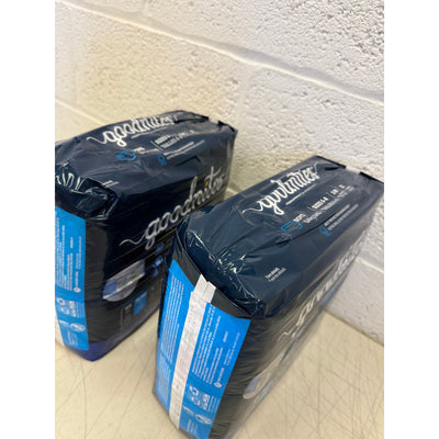 (2pk) Goodnites Boys' Nighttime Bedwetting Underwear, Size S/M (43-68 lbs) 44 Ct