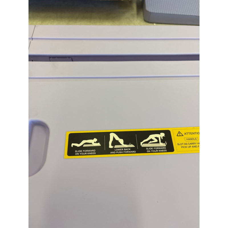 4in1 Multifunctional Abdominal Pilates Fitness Board Foldable with Timer, Purple