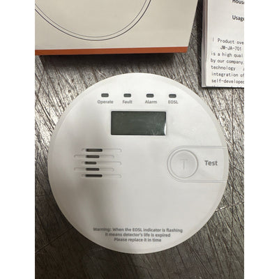 PACK-OF-4 Carbon Monoxide & CO Detectors & Alarms Digital LCD Display JA-701