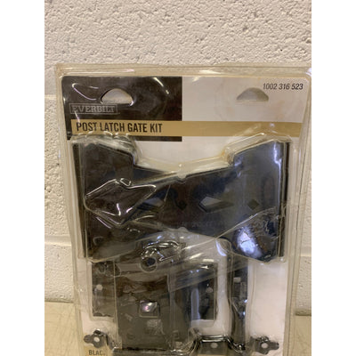 Everbilt Black Post Latch Gate Set