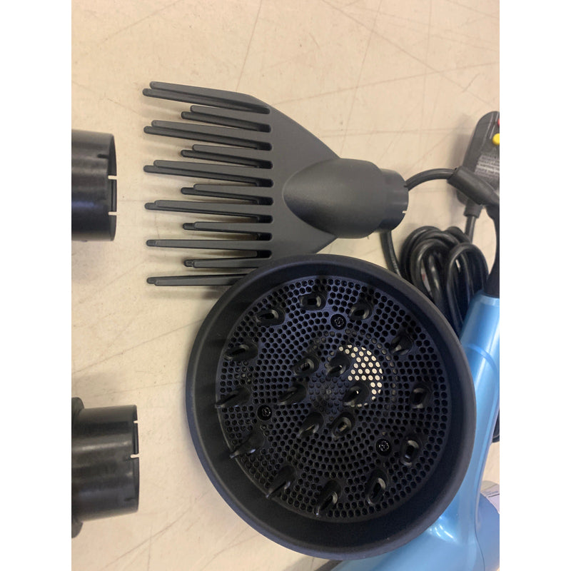 BabylissPRO Hair Dryer Nano Titanium, Professional 1875-Watt Blow Dryer Blue
