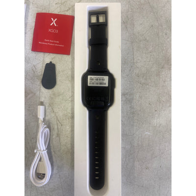 Xplora XGO3 Kids Smart Watch Cell Phone w GPS Tracker, Bundle - Black