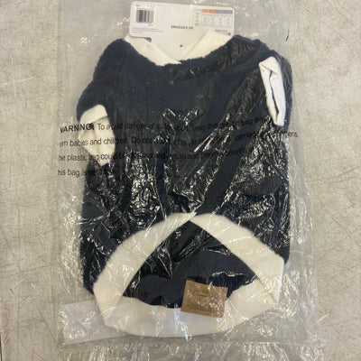 Koolaburra by UGG Pet Fuzzy Dakota Dog Sweater 15-16" Collar Blue/White - Medium