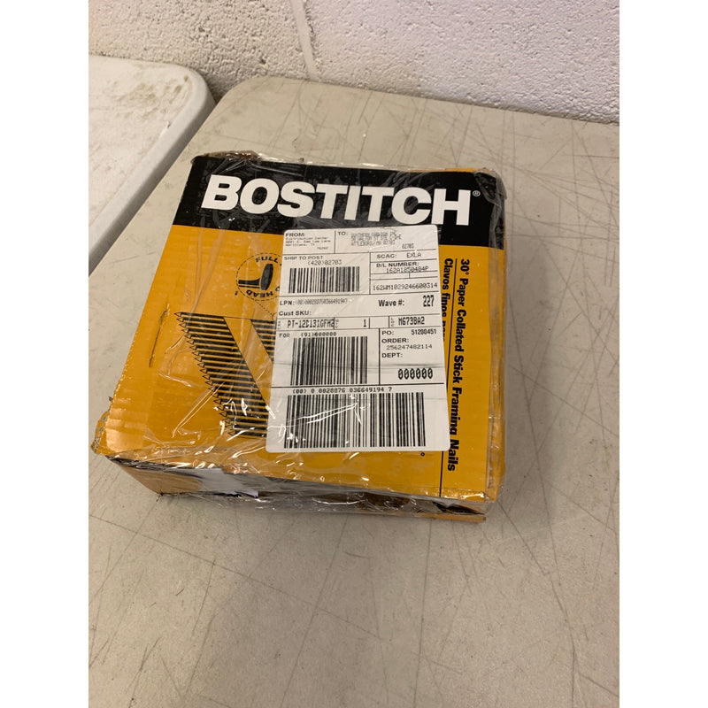 Bostitch 3-1/4" L X 11 Ga. Hot-Dip Galvanized Framing Nails 33 deg 2,000 pk
