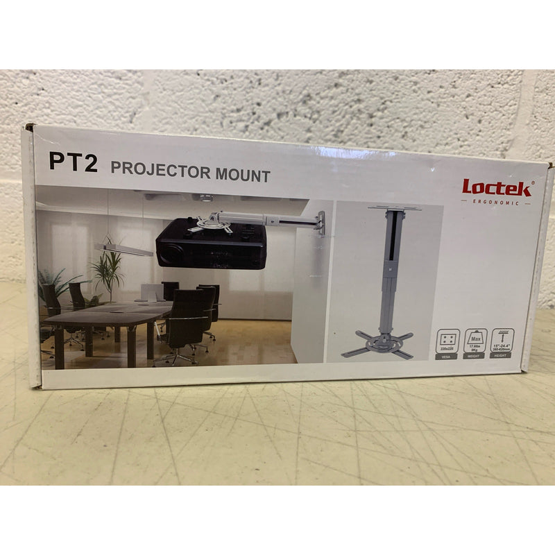 Loctek 24-inch LCD/DLP Projector Ceiling Mount Bracket White