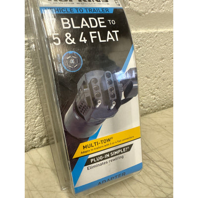 Hopkins 47385 Multi-Tow 7 Blade to 5 Flat and 4 Flat Towing Adapter w Dust Cover