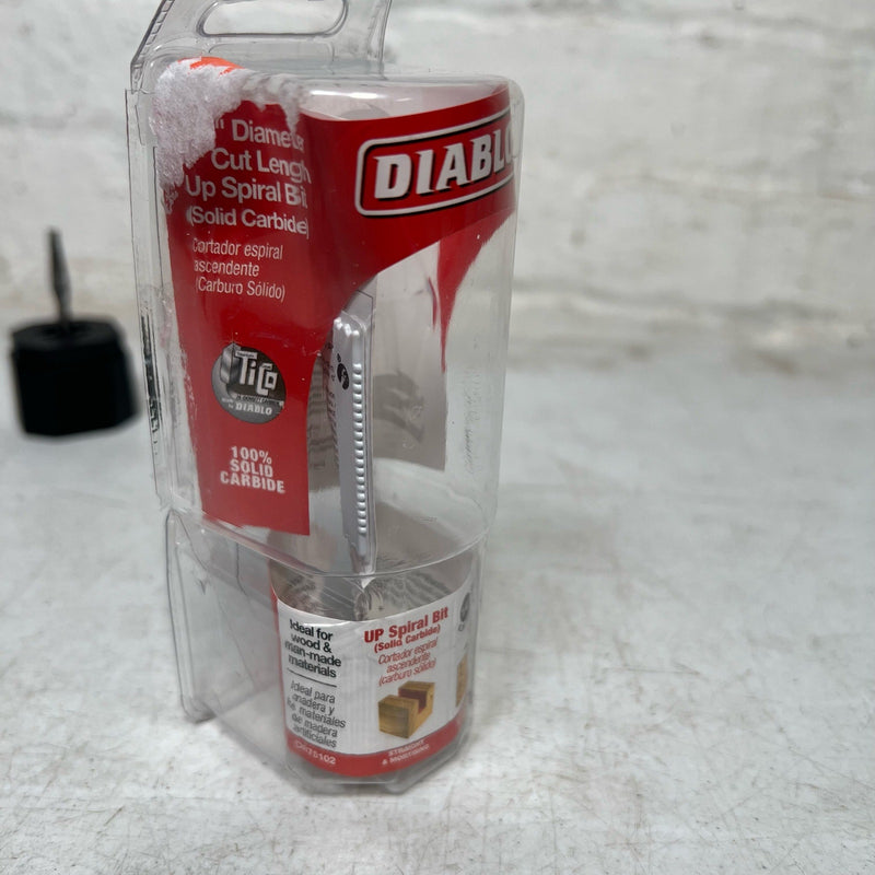 DIABLO 3/4 in. x 1/2 in. Carbide Top Bearing Dado Router Bit