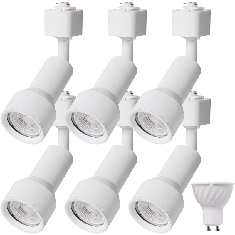 6-Pack EAGLOD 10W J Type Track Lighting Head to Base, Dimmable LED Lightolier