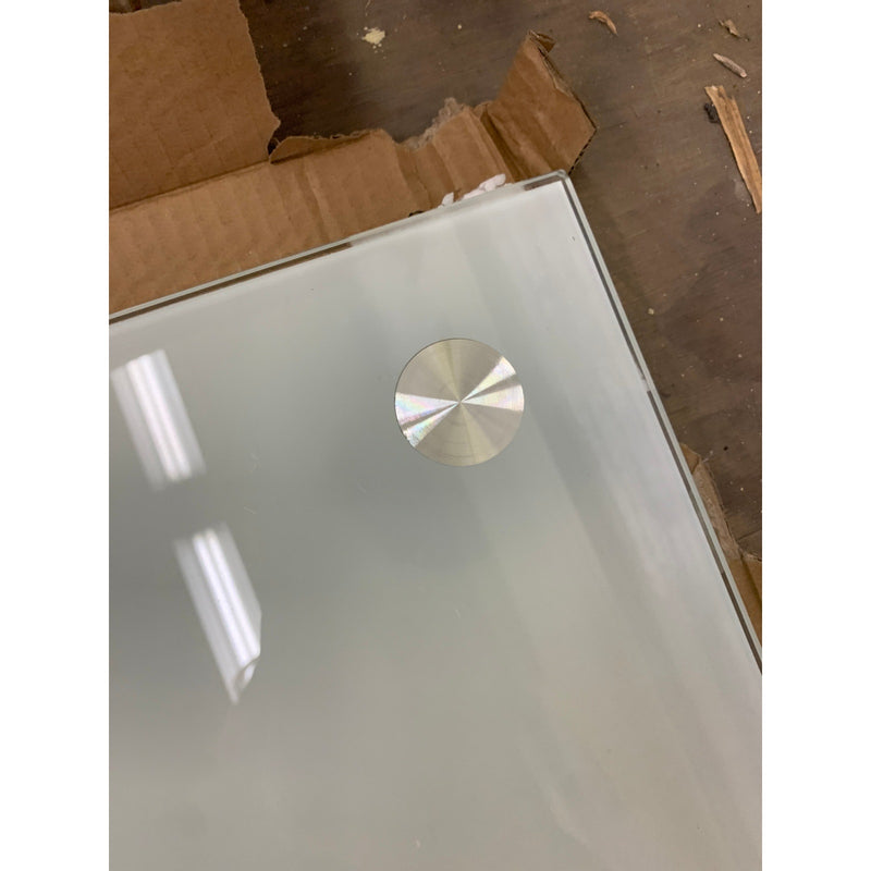 55" x 27.5" Glass Table Top Computer Desk Home Office Workstation TABLE TOP ONLY