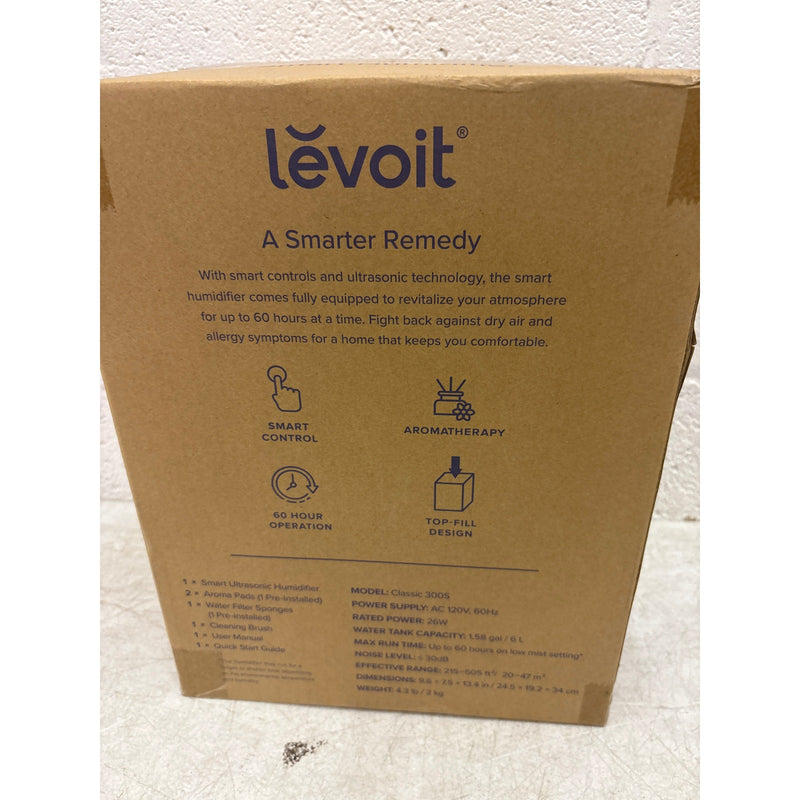 LEVOIT Smart Humidifiers 6L Cool Mist Top Fill Essential Oil Diffuser