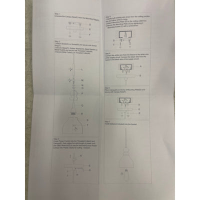 3-Pack Dolaimi House 1-Light Kitchen Island Pendant Ceiling Light 6.5" Glass