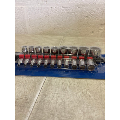 DieHard 20-Piece 1/4" and 3/8" Drive Anti-Slip Socket Set, SAE, - DHP55314