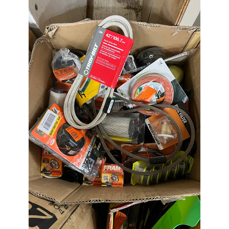 Outdoor Lawn, Garden and Patio Cleanout Pallet, Power Tool Accessories, Watering Equipment