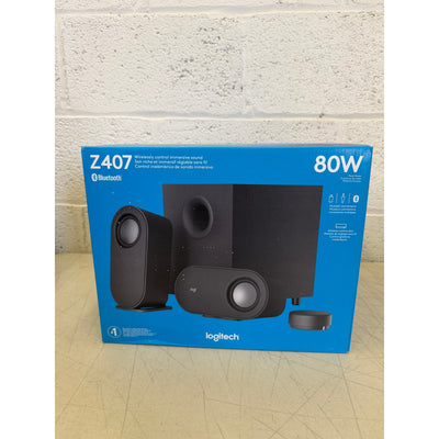 Logitech Bluetooth Computer Speakers with Subwoofer & Wireless Control - Black