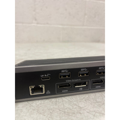 Estación de acoplamiento universal para portátil Targus USB-C con doble vídeo 4K y carga de audio USB
