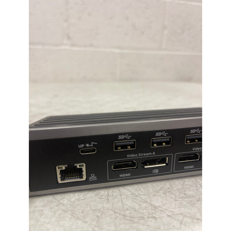 Estación de acoplamiento universal para portátil Targus USB-C con doble vídeo 4K y carga de audio USB