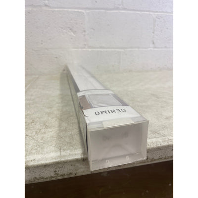 GENIMO Zebra Blinds Dual Layer Roller Window Shades 28" x 72" - Brown