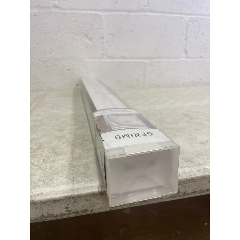 GENIMO Zebra Blinds Dual Layer Roller Window Shades 28" x 72" - Brown