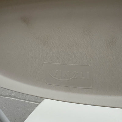 20-Pack Foldable Plastic Chair Folding & Stackable 350 lbs Capacity Steel Frame