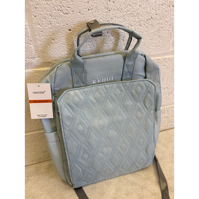 Kehul 20L Diaper Bag, Baby Bag for Travel, Backpack w Zippers Nursing Bag, Teal