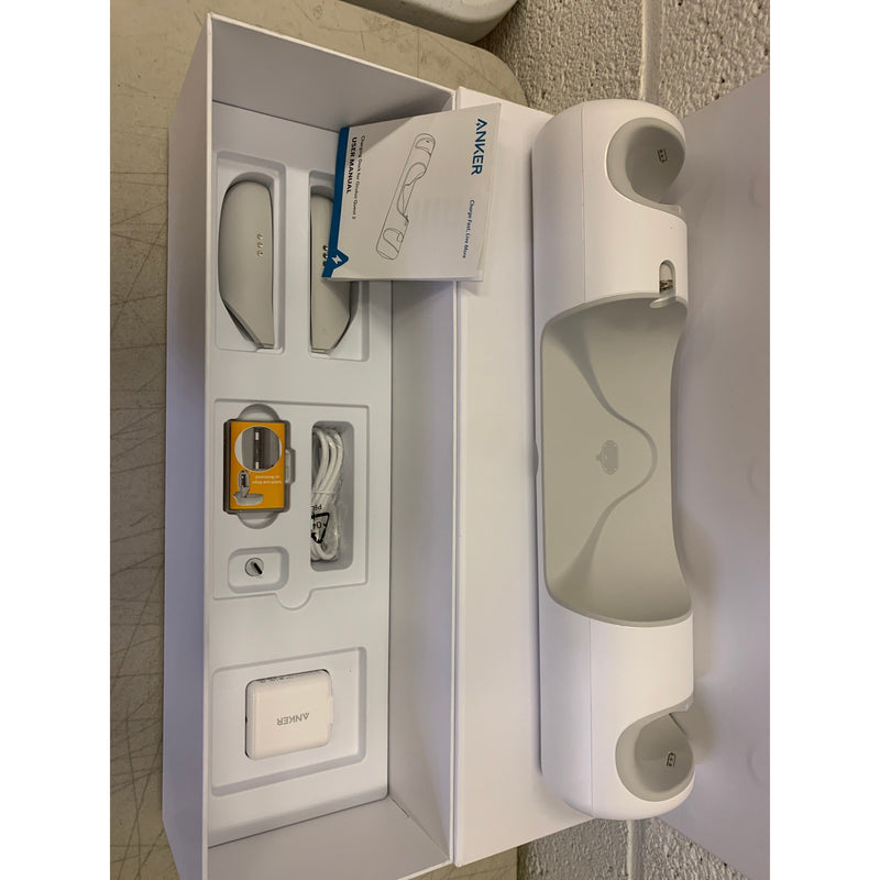 Anker Charging Dock Set for Oculus Quest 2 Charging Station Stand White