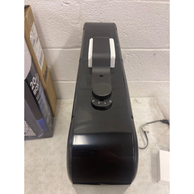 Comfort Zone Box Fan w Carry Handle, 20 inch, 3 Speed Air Circulation DAMAGED