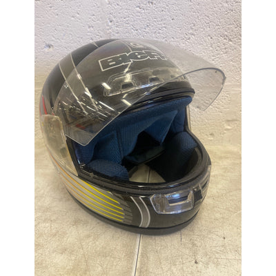 BIEFFE Motorcycle Racing Helmet, Large 60 GR 1500 ITALY with Carrying Bag