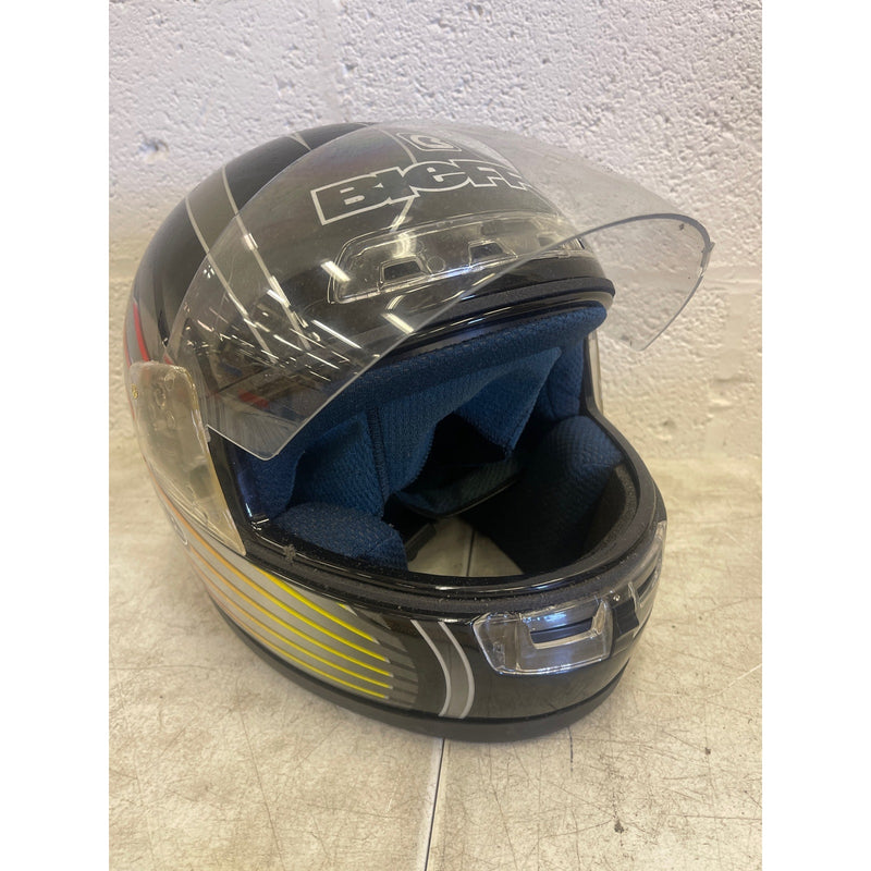 BIEFFE Motorcycle Racing Helmet, Large 60 GR 1500 ITALY with Carrying Bag