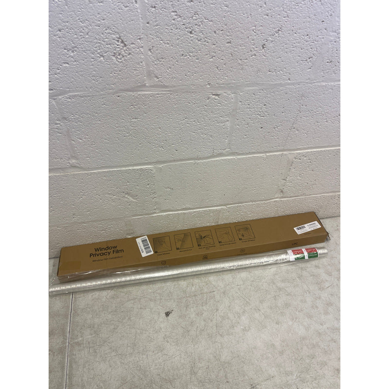 Window Privacy Film Frosted Glass Static Clings, 35.4 x 78.7 Inch Pure