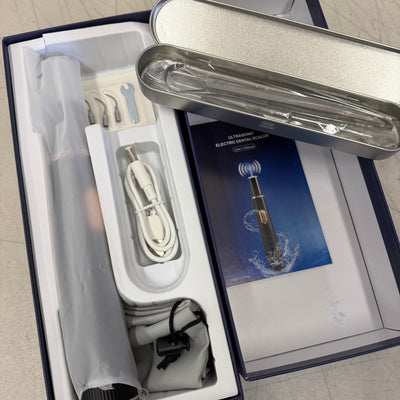 Ultrasonic Electric Dental Scaler: Rechargeable Teeth Cleaning Plaque Remover