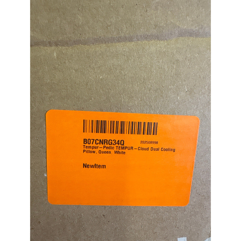 Tempur-Pedic TEMPUR-Cloud Dual Cooling Pillow, Queen, White 27 x 19 x 6.4 Inches