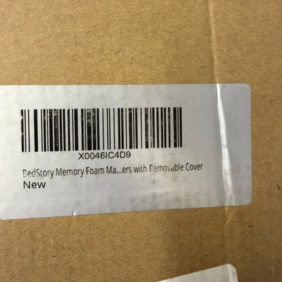 BedStory Firm Mattress Topper (Full) 3in Memory Foam; Removable Cover - Gray