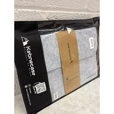 Kebnecase Nordic Stylish 15" Laptop Sleeve/Laptop case/Computer Bag Grey Felt