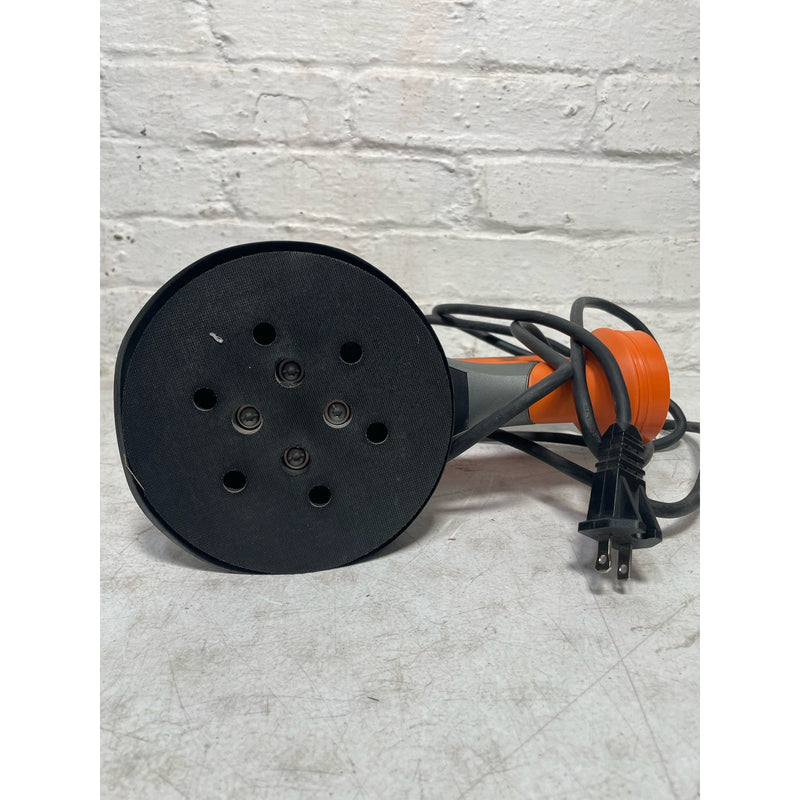 RIDGID Corded 6" Variable-Speed Dual Random Orbital Sander w Sandpaper, Corded