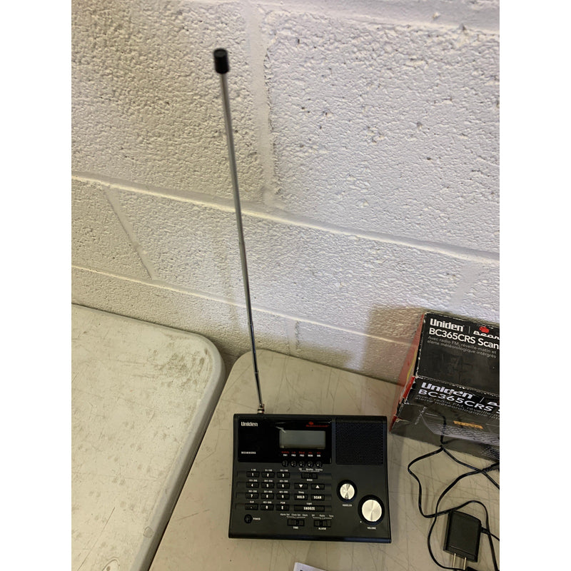 Uniden Bearcat Radio Scanners Black BC365CRS Avec Radio FM , Alarm Weather Alert