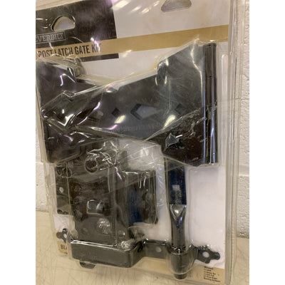 Everbilt Black Post Latch Gate Set