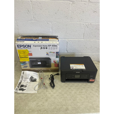 Epson Expression Home Wireless Color Printer with Scanner and Copier XP-4100