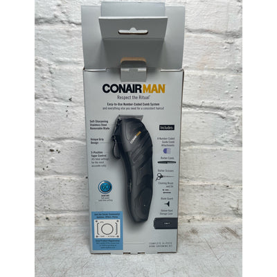 ConairMAN Number Cut, Cord/Cordless Men’s Hair Clippers and Trimmers Set HC355W