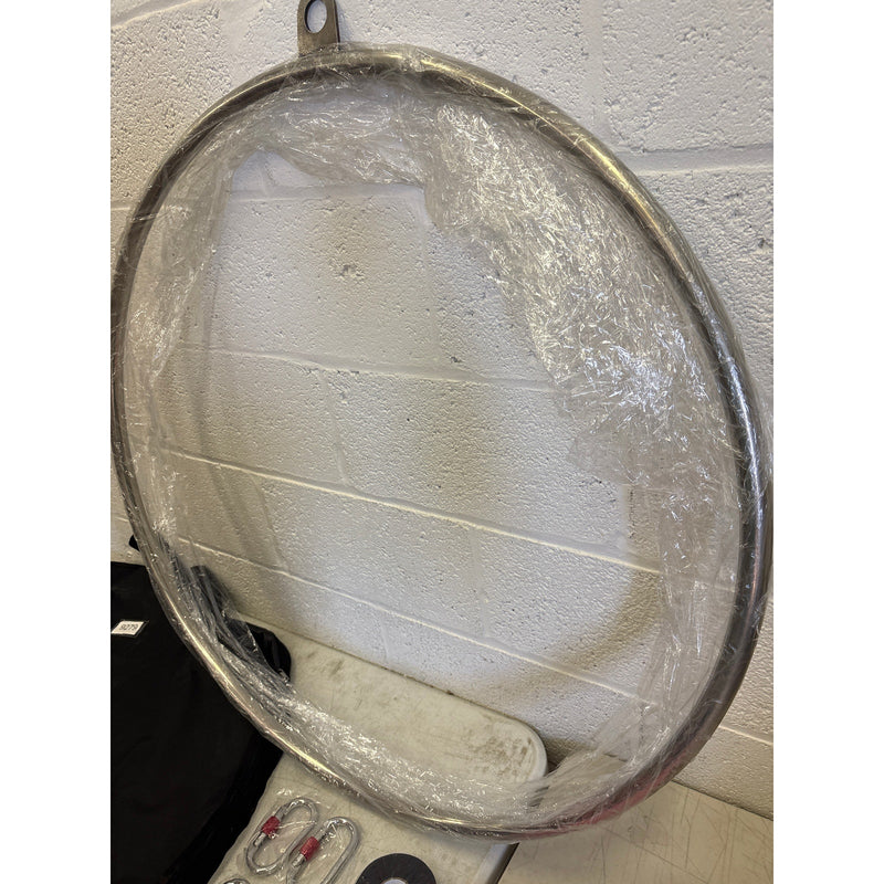 Aerial Hoop, Lyra Hoop Set Stainless 85cm/90cm Single Point Hoops Circus 660 LBS