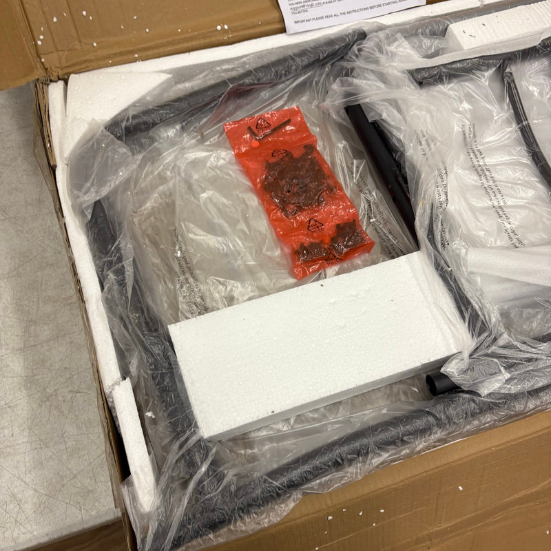 Vingli 3-Piece Dining Set Wooden Table and 2-Chairs w Wine Rack - Black Walnut