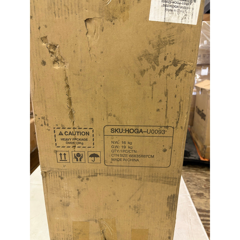 Tribesigns Wood End Table, Narrow Side Table Nightstand with 2 Drawers Brown