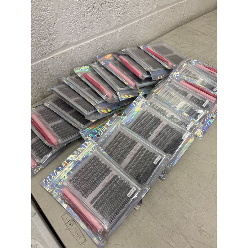 Lot-of-20-Sets DIY Eye Lash Clusters Extensions Kit 280 Clusters/ Set 30D 40D