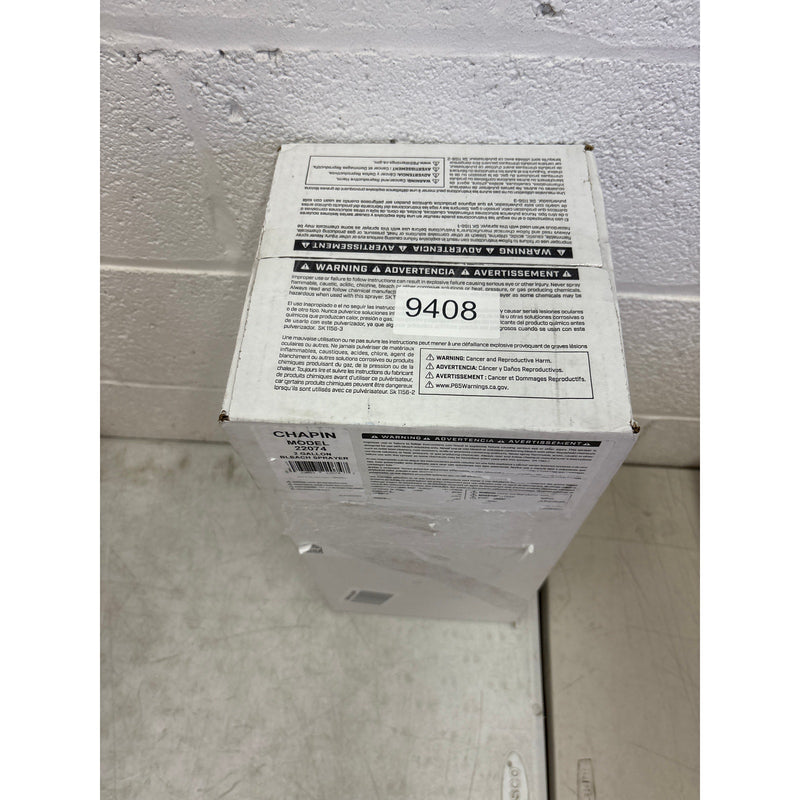 Chapin Disinfectant Bleach Pressure Pump Tank Sprayer, 2-Gallon - 22074