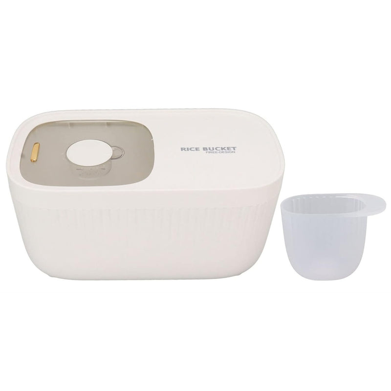 Rice Bucket Firee-Design Dispenser Storage Container Rice, Convenient Portion