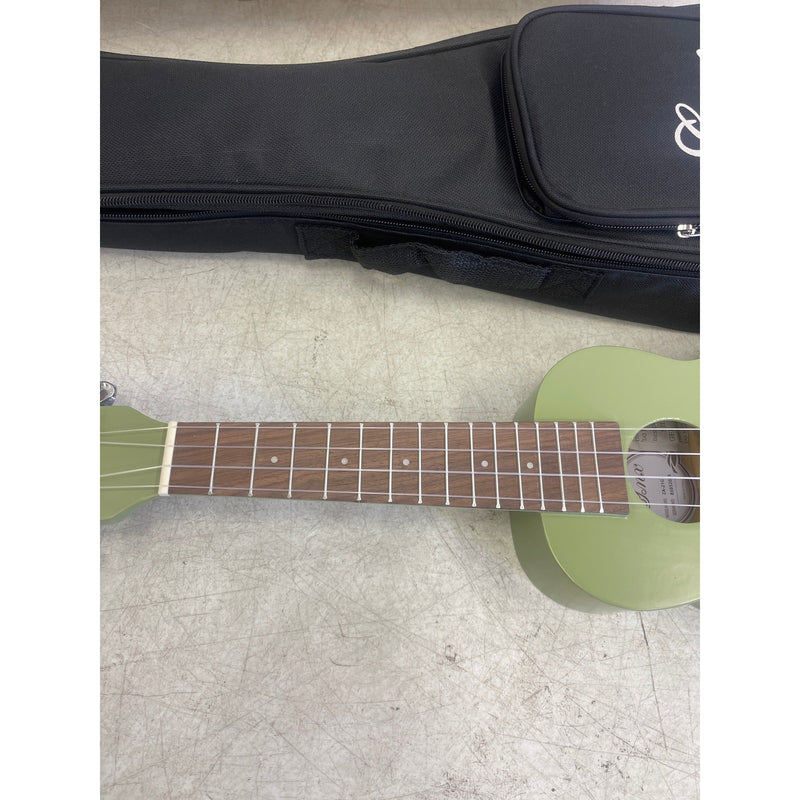 GMX 21" Ukulele Bundle Kits w Gig Bag Strap 2 Picks Tuner Nylon String Green