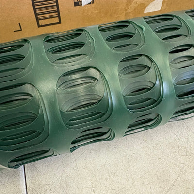 48" Tall Plastic Mesh Fence, Construction Barrier Netting Green UNKNOWN LENGTH