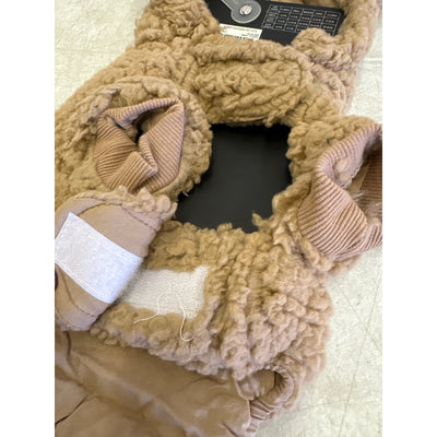 UGG Classic Sherpa Pet PJ's, Hook & Loop Straps, Soft & Cozy, Tan - Small