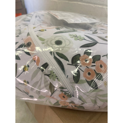 Almohada de lactancia Boppy Original, rosa jardín, artículos esenciales ergonómicos para la lactancia