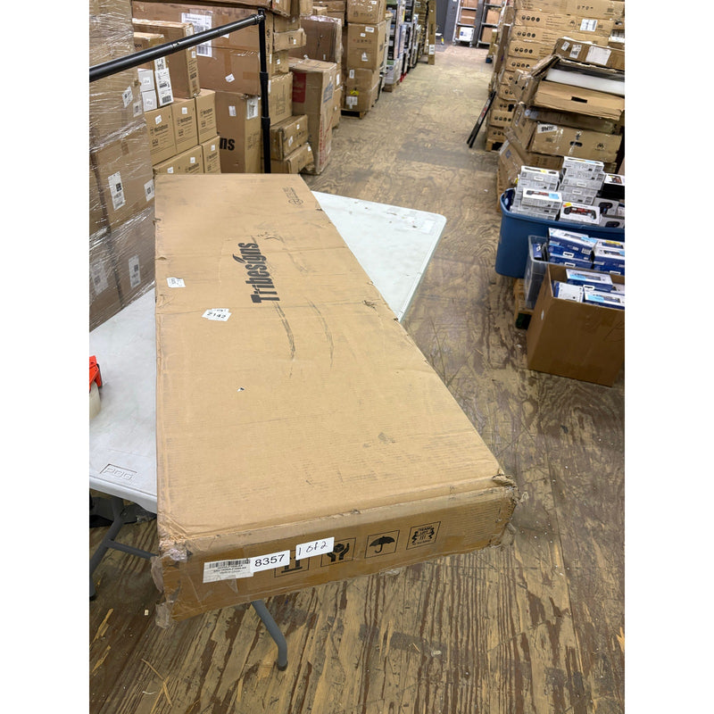 Tribesigns - 63" L-Shaped Executive Desk with Storage Shelves and File Cabinet