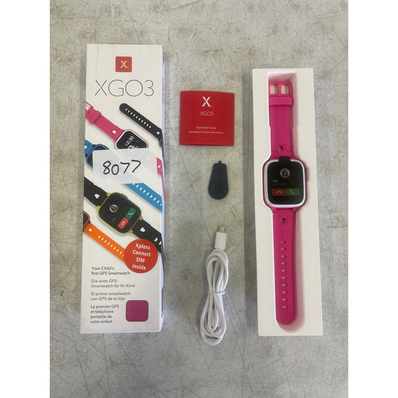 Xplora XGO3 Kids Smart Watch Cell Phone w GPS Tracker, bundle, PINK